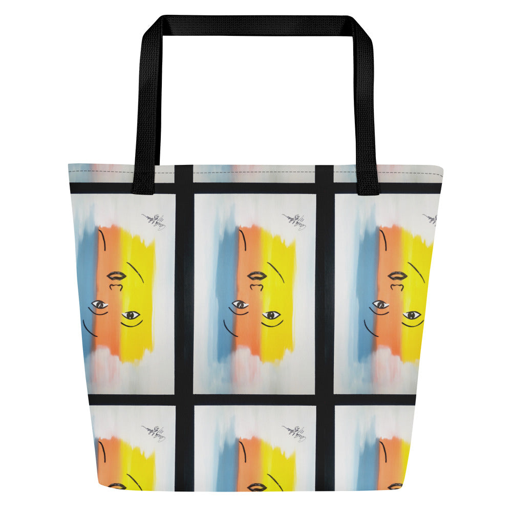 All-Over Print Large Tote Bag