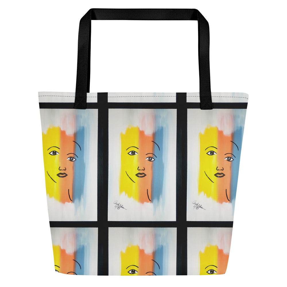 All-Over Print Large Tote Bag