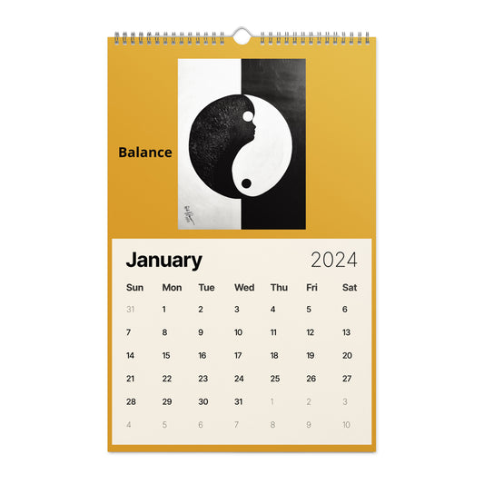 Wall calendar (2024)