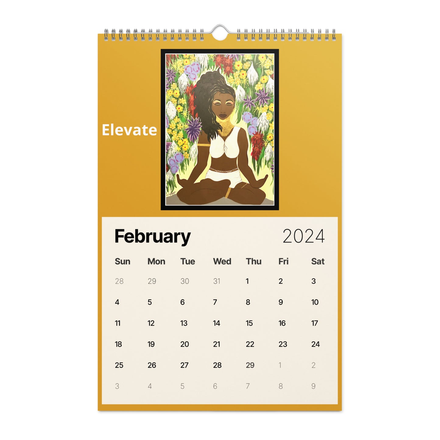 Wall calendar (2024)