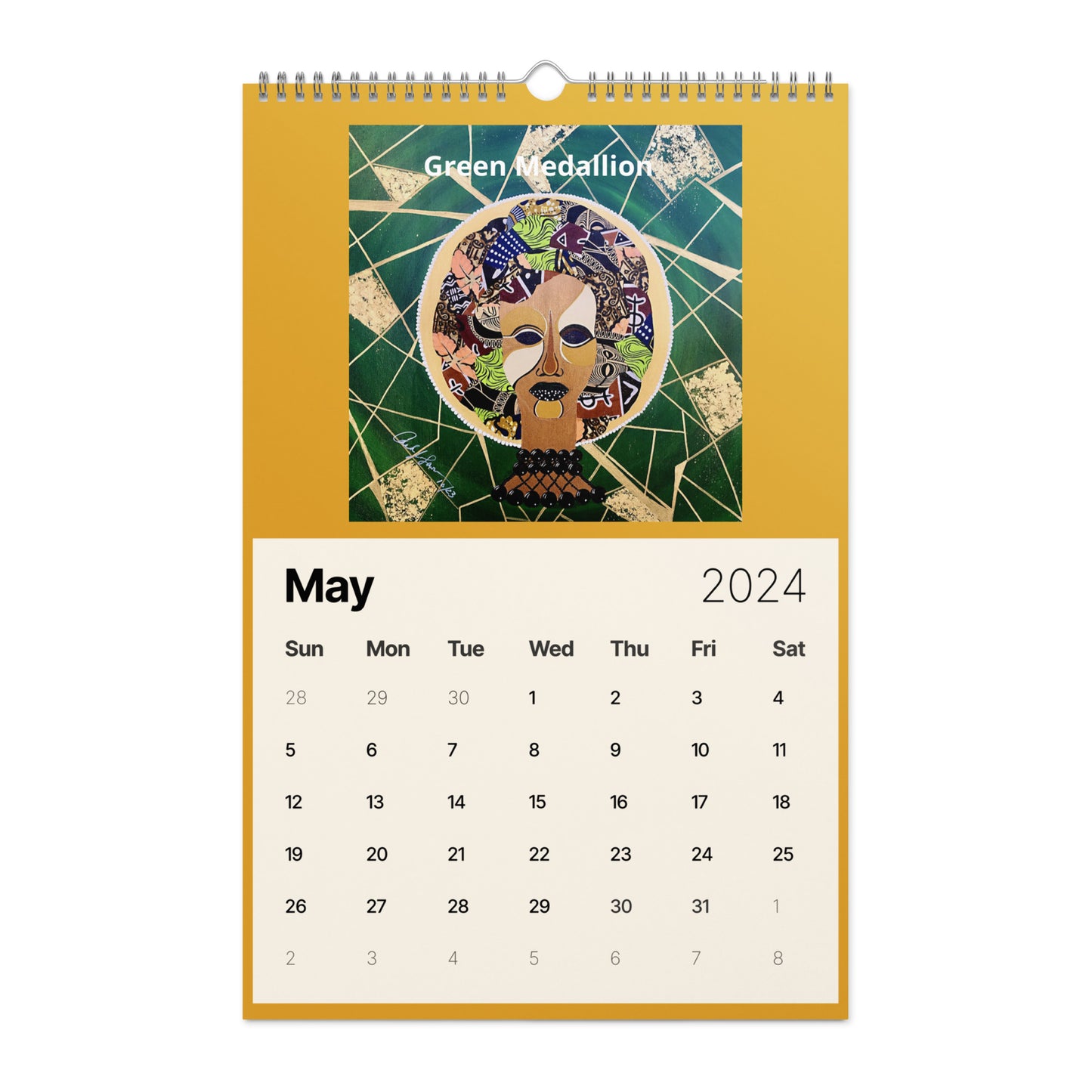 Wall calendar (2024)