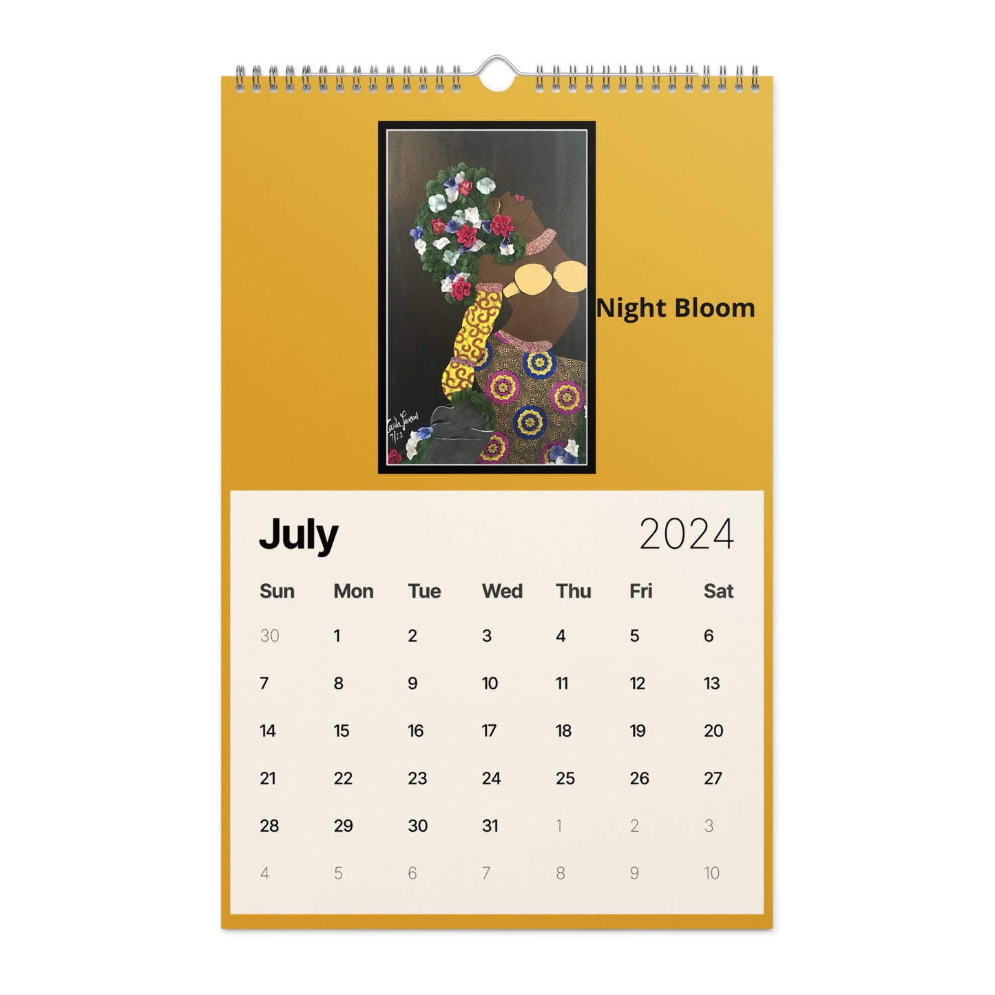 Wall calendar (2024)