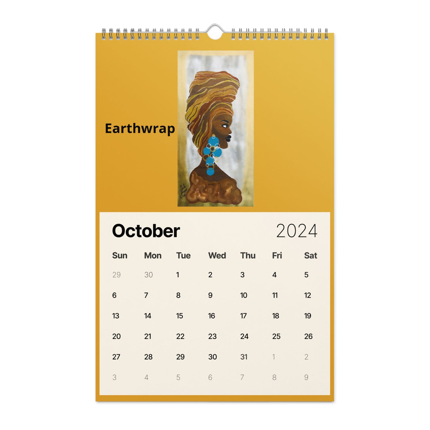 Wall calendar (2024)