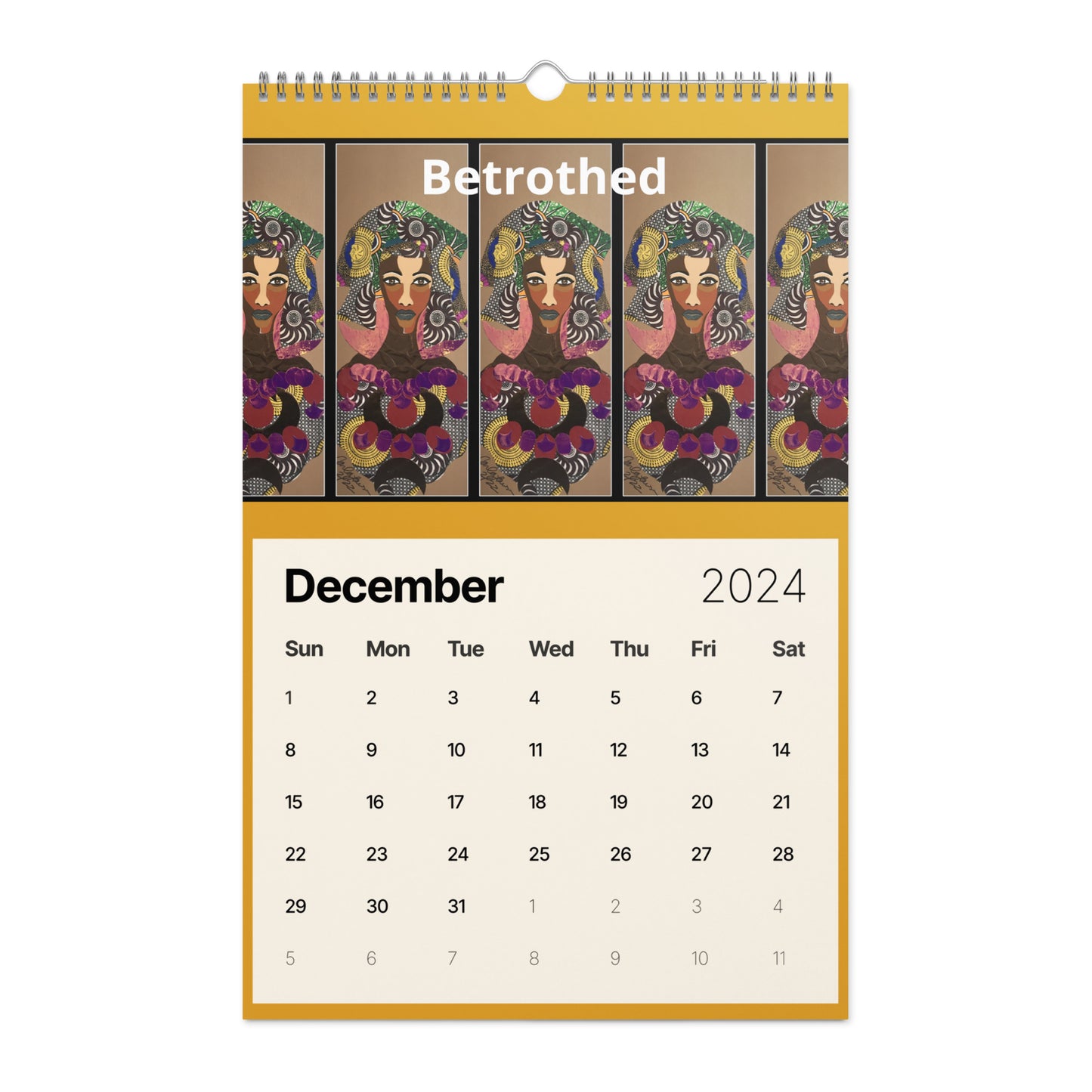 Wall calendar (2024)