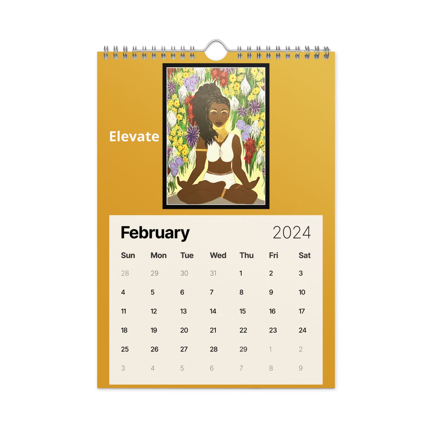 Wall calendar (2024)