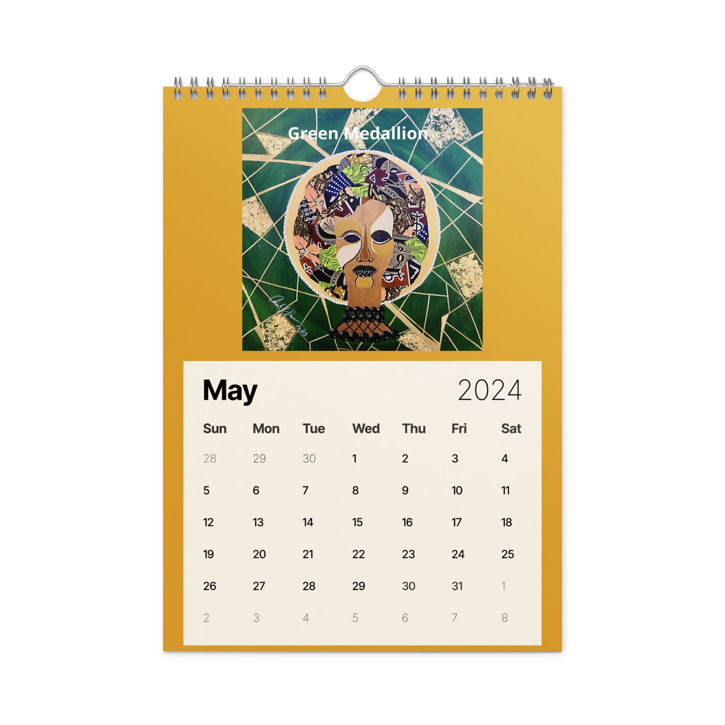 Wall calendar (2024)