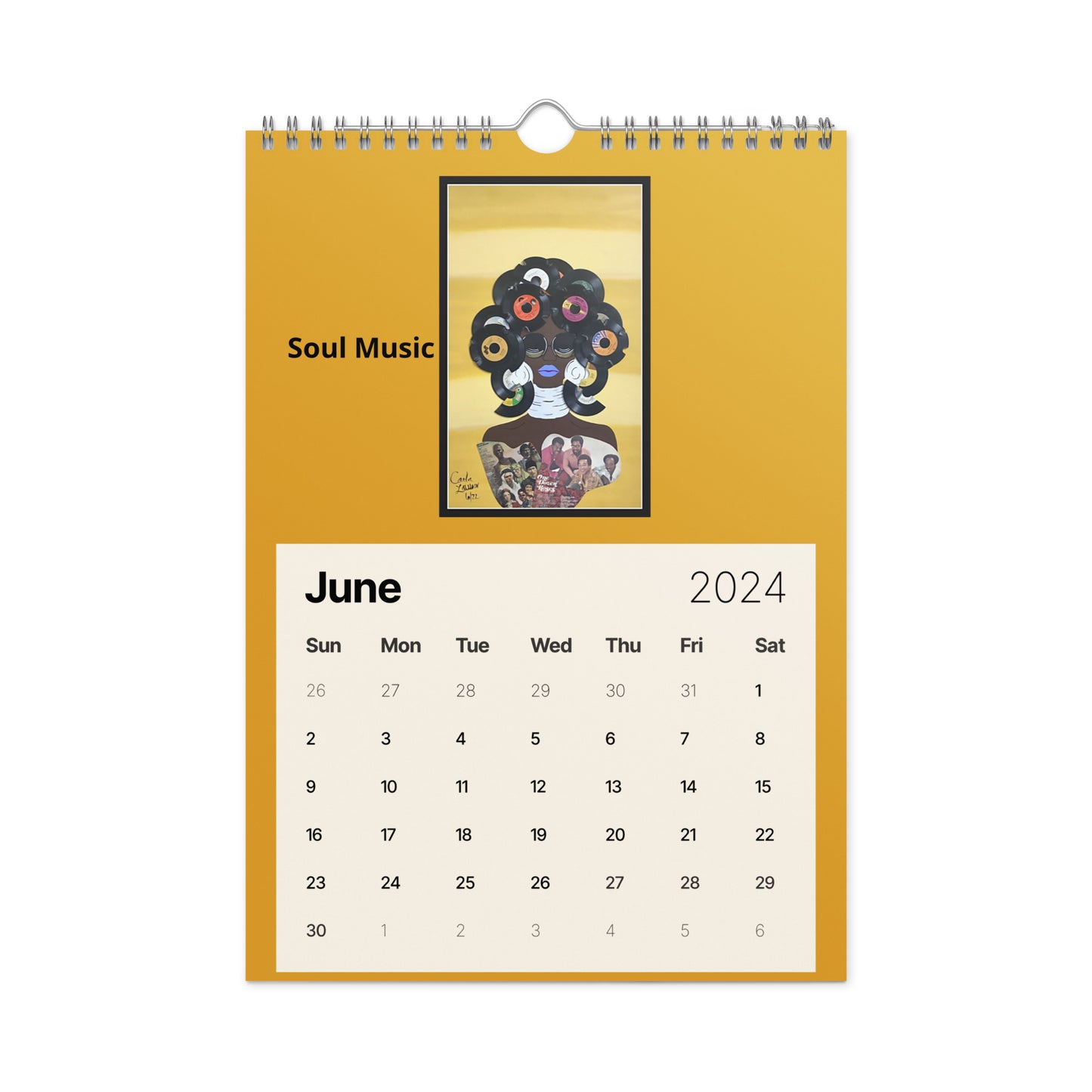 Wall calendar (2024)