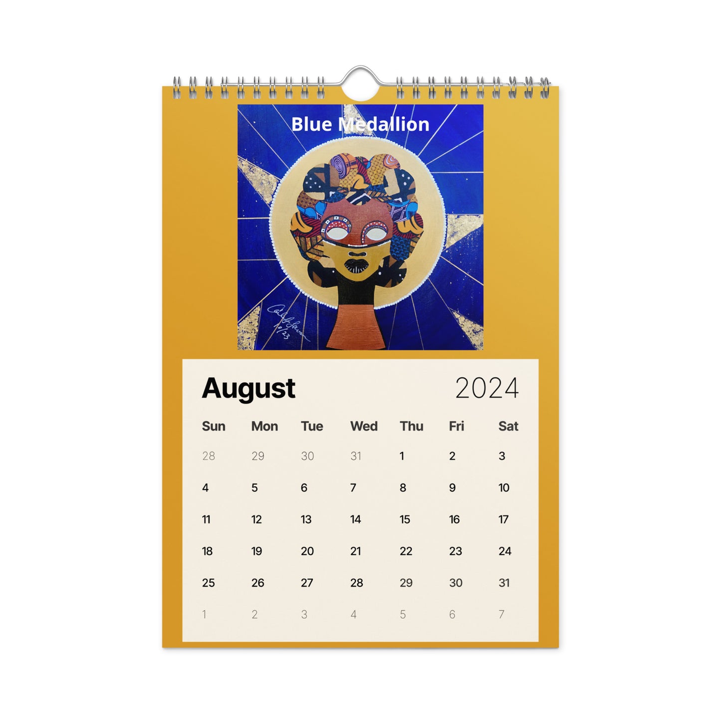 Wall calendar (2024)