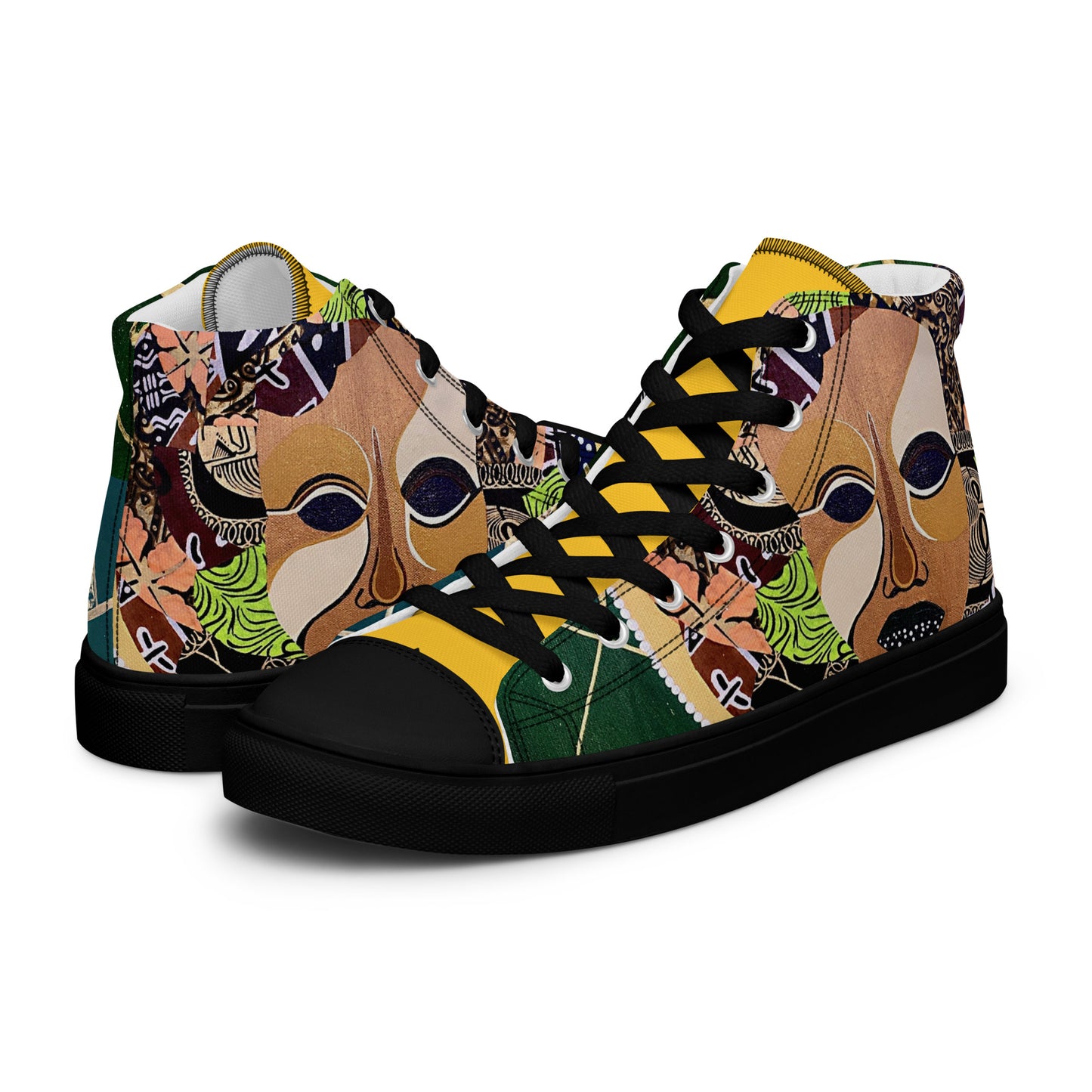 Women’s high top canvas shoes